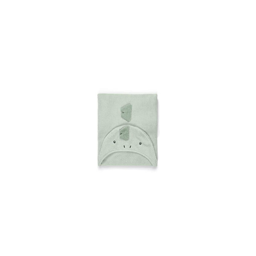 Hooded Towel, Baby Towel, Soft - Dinosaur, Grey, (7208Z1900)