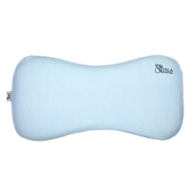 Plagiocephaly Baby Pillow with Two Removable Pillowcases to Help Prevent and Treat Flat Head Syndrome in Memory Foam - Koala Perfect Head - Blue
