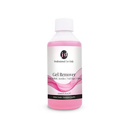 Gel Polish Remover with Acetone for Fast Action Removal of Nail Polish, Gels, Acrylics, Tips, and Glues