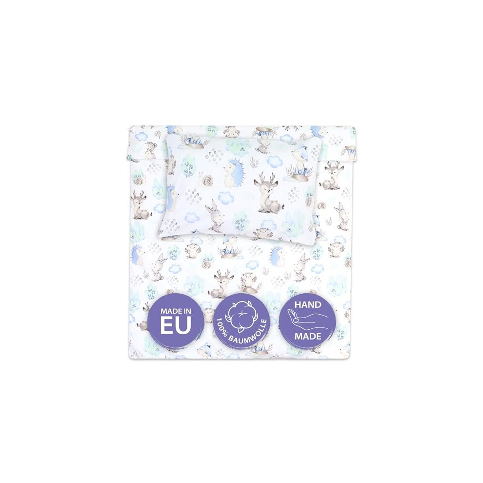 Totsy Baby Baby Cot Bedding Set 90 X 120 Cm Cot Duvet And Pillow Set Covers Crib Bedding Sets Hedgehog