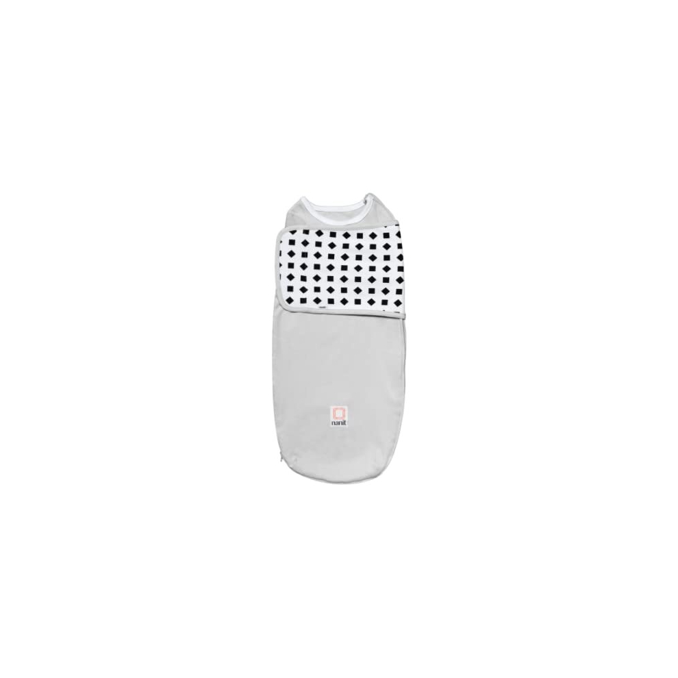Breathing Wear Swaddle – Works Pro Baby Monitor To Track Breathing Motion Sensor-Free, Real-Time Alerts, 100 Percent Cotton, Size Large (1 Pack), Nanit