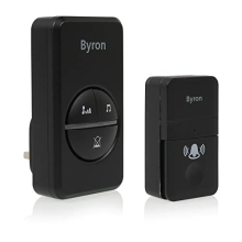 DBY-23452BS Wireless Doorbell Set - Kinetic Energy - Black