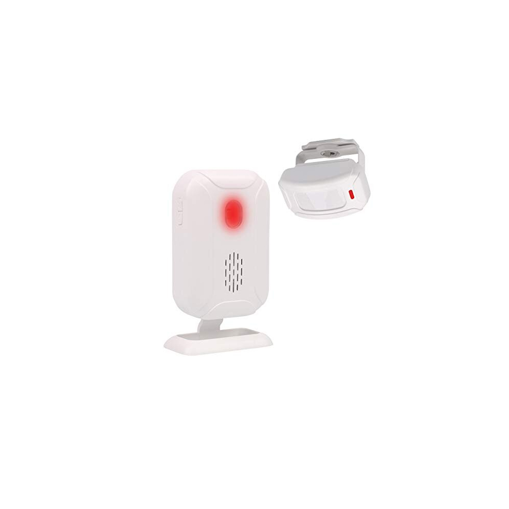 Motion Sensor Alarm, Wireless Doorbell Alert For Front Door/Door Entry/Driveway/Home Shop Visitors/Mailbox, Home Security System Kit With 1 Sensor And 732030586543