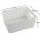 6-Pack Plastic Storage Baskets, Weave Basket Organizer 3