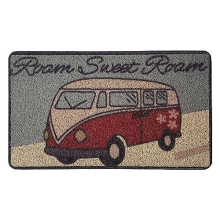 Funny Novelty Door Mat Gift Doormat 'Rome Sweet Rome' (75x45cm/29.5x17.7inches)