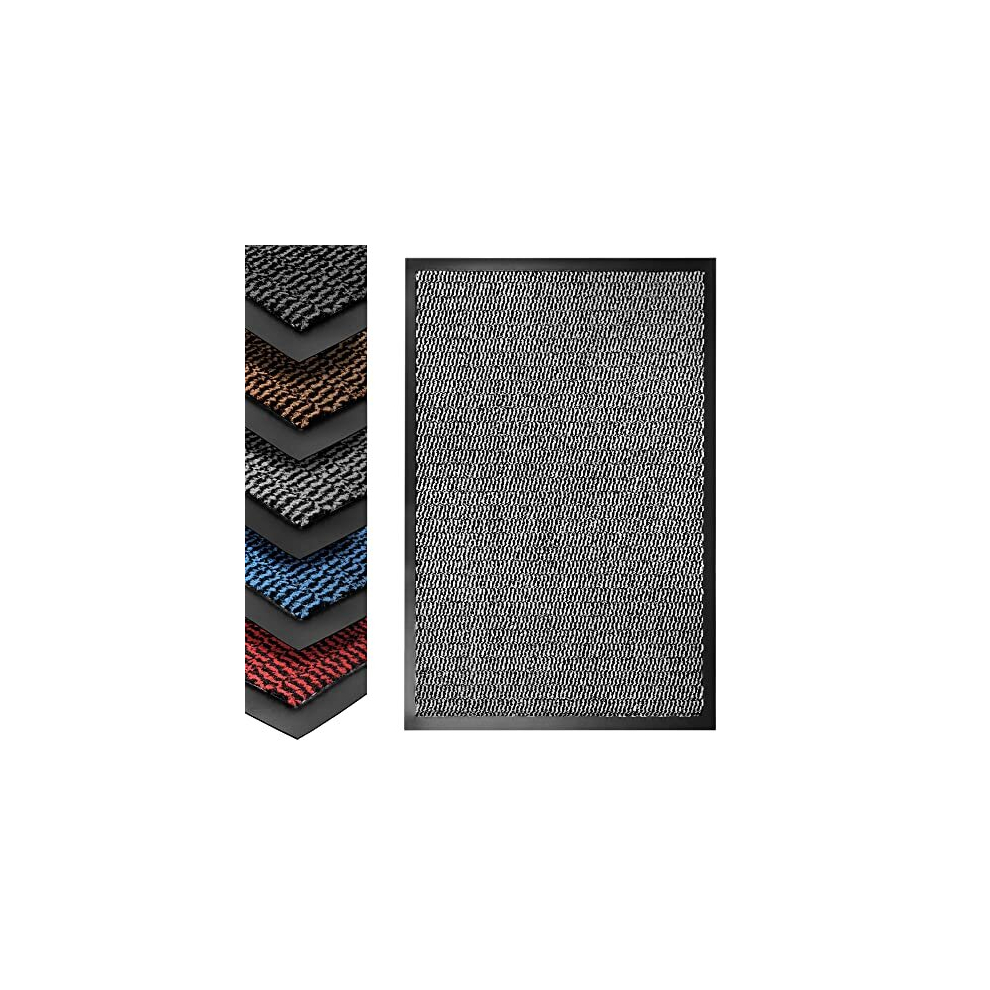 Door Mat Indoor Outdoor Washable Heavy Duty | Non Slip Doormats Large Rubber Door Mat & Runner | Dirt Trapper Barrier Mat Home, Kitchen & Office