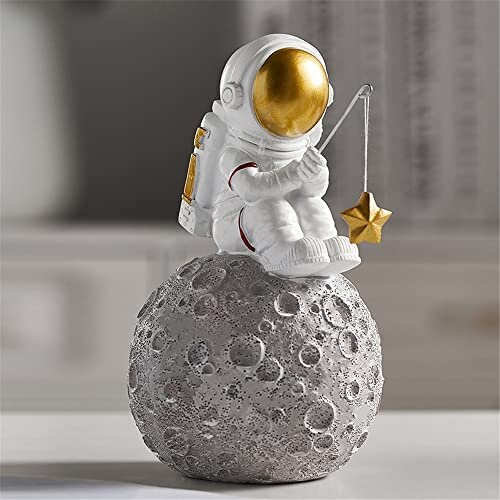 Astronaut Statues, Astronaut Figurine Sculpture Spaceman Statue Desktop ...