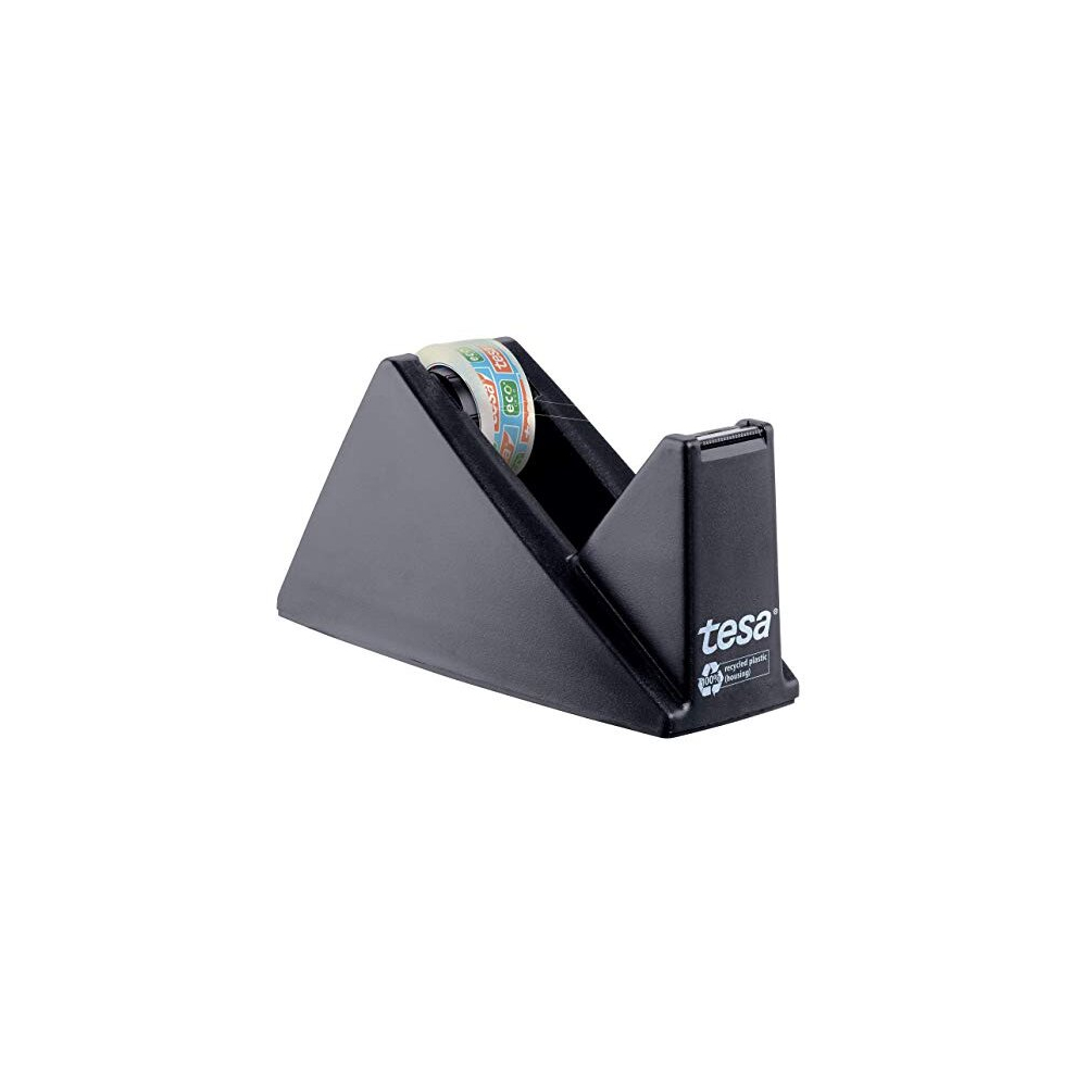 Tesa Easy Cut Desk Dispenser Ecologo, Adhesive Tape Dispenser - Eco-Friendly, For Variousâ¦ 4054554726752