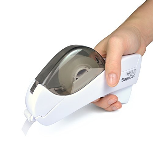 1445 SupaCut Tape Dispenser with 2 Tape Rolls, White 1