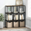 Moretti Modern Lifestyle Stackable Shelf, 1-Tier, Columbia Walnut 2