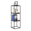 Moretti Modern Lifestyle Stackable Shelf, 1-Tier, Columbia Walnut 8