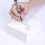 VANRA 4 x 4-Inches Sticky Notes Blank Cube Notes Paper 400 Sheets/Pack Non Sticky Notes Pads for Office and School (White) 4