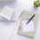 VANRA 4 x 4-Inches Sticky Notes Blank Cube Notes Paper 400 Sheets/Pack Non Sticky Notes Pads for Office and School (White) 5