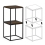 Moretti Modern Lifestyle Stackable Shelf, 1-Tier, Columbia Walnut 6
