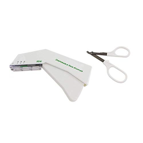 Disposable Skin Stapler 35W and Staple Remover