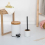 3L Designer Bathroom Bin | Superior Bamboo | Soft Closing | Anti-Finger | White 6