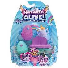 Hatchimals vivos hatchimals hatchimals com brinquedos highchair e 2 mini figuras em ovos auto-contratantes brinquedos para meninas e meninos de 3