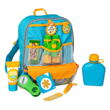 Let's Explore Hiking Play Set – 23 Pieces Toddler Nature Toys, Hiking Toys for Kids Ages 3+