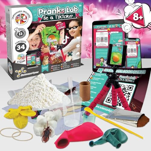  Prank Set with Tik Tok for Kids 8+ Years Make a TikTok Account and