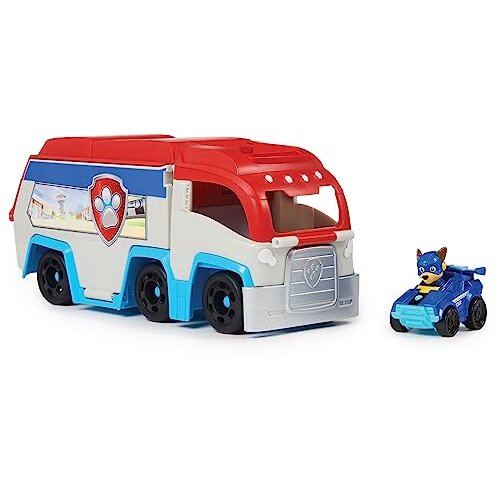 Paw Patrol Paw Patrol: Η Ικανή Ταινία, Παιχνίδι Φορτηγό Πατρόλ με Συλλεκτικό Αυτοκίνητο Chase