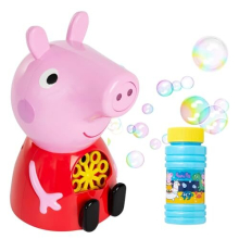 Peppa Pig Bubble Machine | Bubble Making Machine | Peppa Bubble Party Bubble Machine & Bonus Bubble Solution | Perfect Fun Outdoor Toys & Indoor Toys