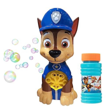 Paw Patrol Chase Bubble Machine | Includes Bonus Bubble Solution | Perfect For Some Outdoor And Indoor Fun | Automatic Bubble Making Machine |