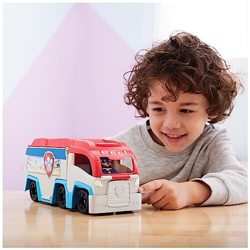 Paw Patrol Paw Patrol: Η Ικανή Ταινία, Παιχνίδι Φορτηγό Πατρόλ με Συλλεκτικό Αυτοκίνητο Chase 1