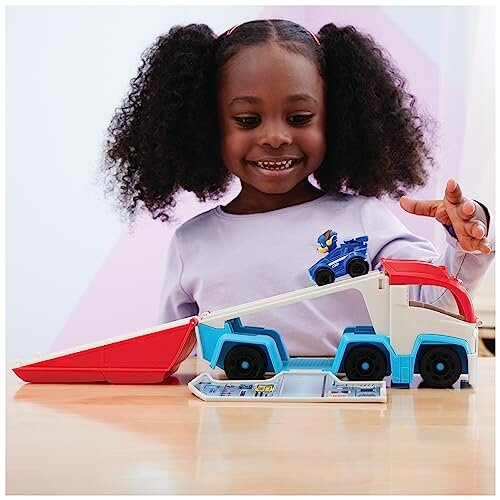 Paw Patrol Paw Patrol: Η Ικανή Ταινία, Παιχνίδι Φορτηγό Πατρόλ με Συλλεκτικό Αυτοκίνητο Chase 2