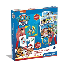 18284 Educational Games-2 in 1 Paw Patrol-Learning Toys for 3 Year Olds (Italian, English, French, German, Spanish, Dutch and Polish), Made in Italy,