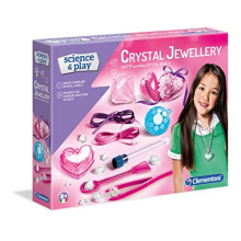 61797 Clementoni-61797-Science and Play-Crystal Jewels-Made in Italy-Science Toy-Laboratory and experiment kit for Kids from 8 Years Old and Older,