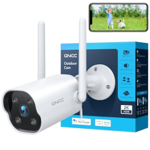 Security Camera Outdoor, 2K CCTV Camera, Cameras House Security, 2-Way Audio, Audio & Motion Detection, Night Vision, App Notification, APP Control,