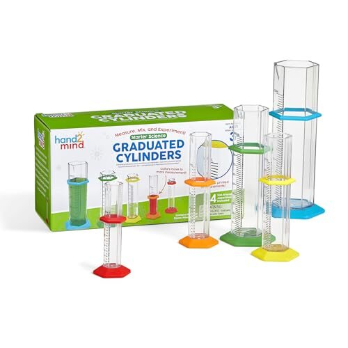 Learning Resources Hand2mind Starter Science Messbecher Set, Lernspielzeug für Kinder