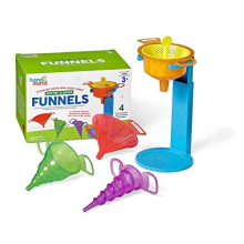 hand2mind Starter Science Funnels Science Lab Equipment Sifting Toys Sand Sifter Water Table Toys Sensory Play Toys Educational Science Kits Ki