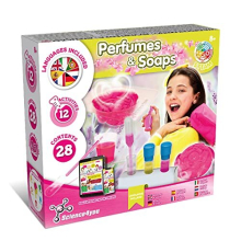 Perfumes & Soaps - Perfume and Soap Making Kit for Kids - Educational Science Kits with 12 Science Experiments for Kids - Craft Sets for Girls and