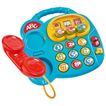 104010016 20 cm ABC Colourful Telephone/with Different Sounds/Rotating Picture Display