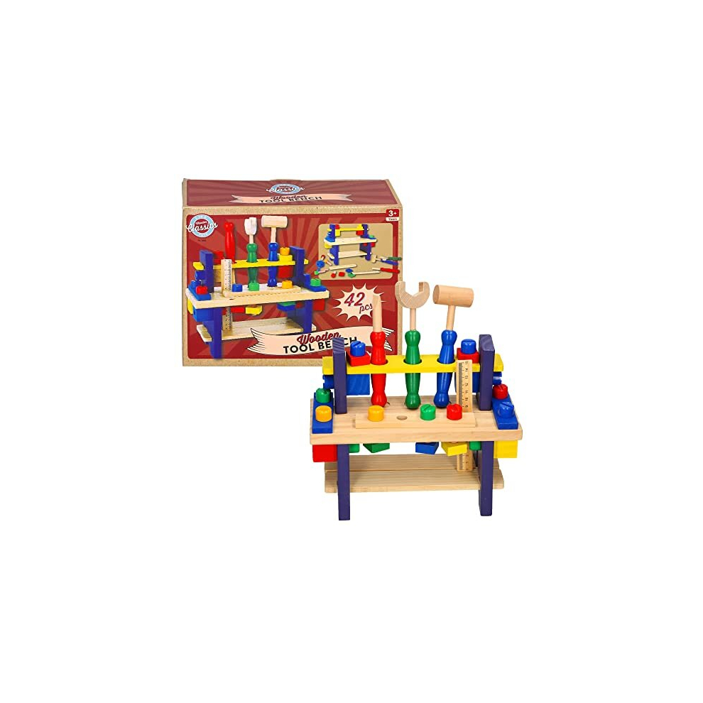 8220 Tool Bench, Brown, Large