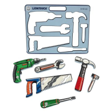 Tool Play Set For Toddlers | Foam Sheet With A Toy Power Drill, Hammer, Saw, Screwdriver, Wrench & Nail | Educational Learning Kit For Kid's