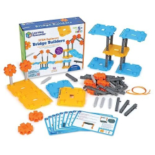 STEM Explorers Bridge Builders, 72 Pieces, Ages 5+, STEM Toys, STEM Building Toys, STEM Kits, Kids STEM Projects, Built It Yourself Toys