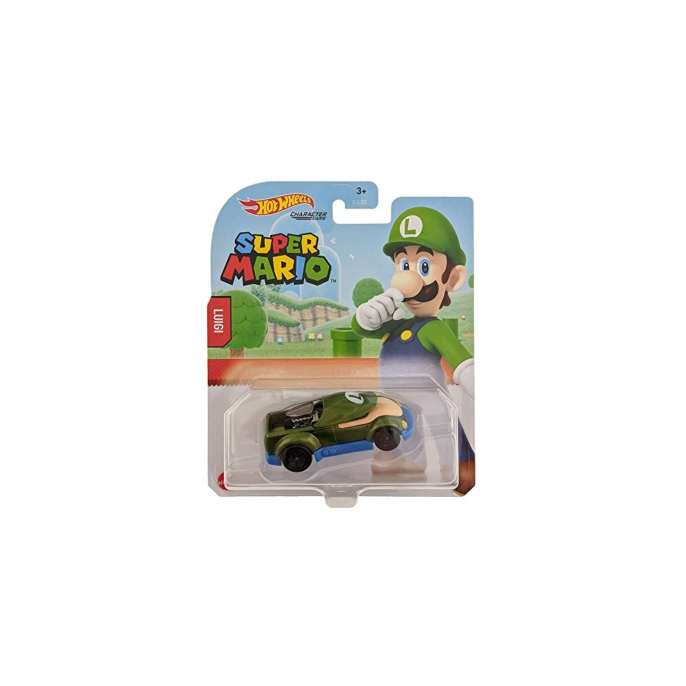 Hot Wheels Super Mario Luigi