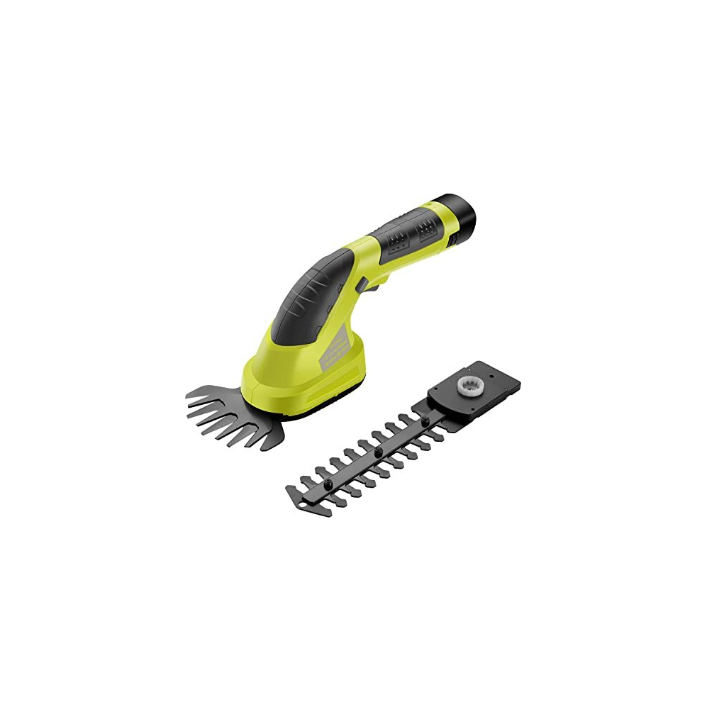 Cordless Grass Shear & Hedge Trimmer, DEWINNER Hand Held Trimmer, Ideal for Shrub, Garden, Grass or Lawn Cultivation, Battery & Charger Included