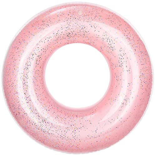 swim-rings-with-glitter-90cm-diameter-inflatable-pool-float-swimming