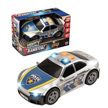 Teamsterz Mighty Machines Small Police Car | Realistic Lights And Sounds Police Rescue Car | Emergency Service Vehicle Play Car | Kids' Play Figures