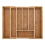 Insert extensible en bambou pour tiroir à couverts 35,5 x 26 cm 5
