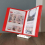 | Table Display Board System | Table Lectern | Document Organiser | Consultation and Presentation Documents | Plastic Case for Papers | Includes 10 4