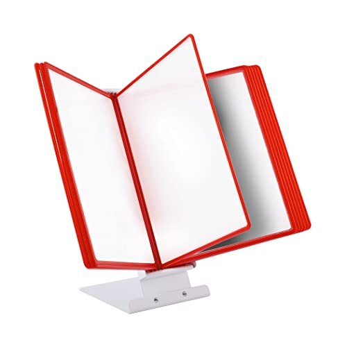 | Table Display Board System | Table Lectern | Document Organiser | Consultation and Presentation Documents | Plastic Case for Papers | Includes 10