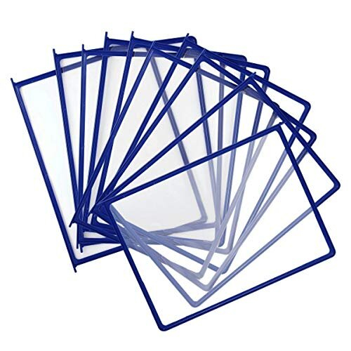 | Table Display Board System | Table Lectern | Document Organiser | Consultation and Presentation Documents | Plastic Case for Papers | Includes 10 2