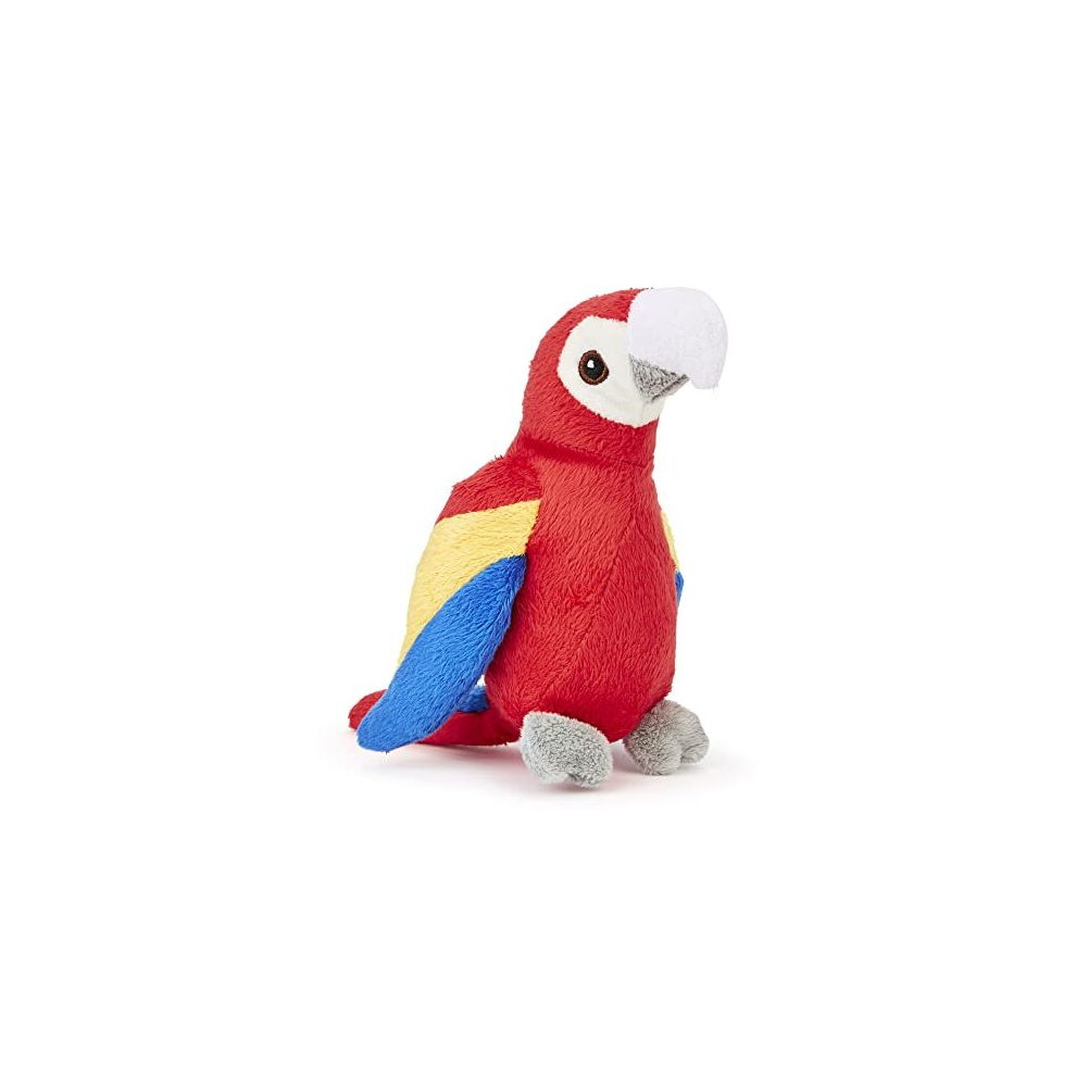 100% Recycled Plush Parrot Plush Toy (13-15cm) Stuffed Soft Cuddly animals Collection For New Born Child So Realistic Tiktok featured