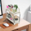 Under Sink Organizer, Cheweetty 2 Tier Bathroom Organizer Under Sink, Pull-Out Sliding Under Kitchen Cabinet Storage Rack, Multi-purpose Organizer 5
