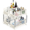 Under Sink Organizer, Cheweetty 2 Tier Bathroom Organizer Under Sink, Pull-Out Sliding Under Kitchen Cabinet Storage Rack, Multi-purpose Organizer 1