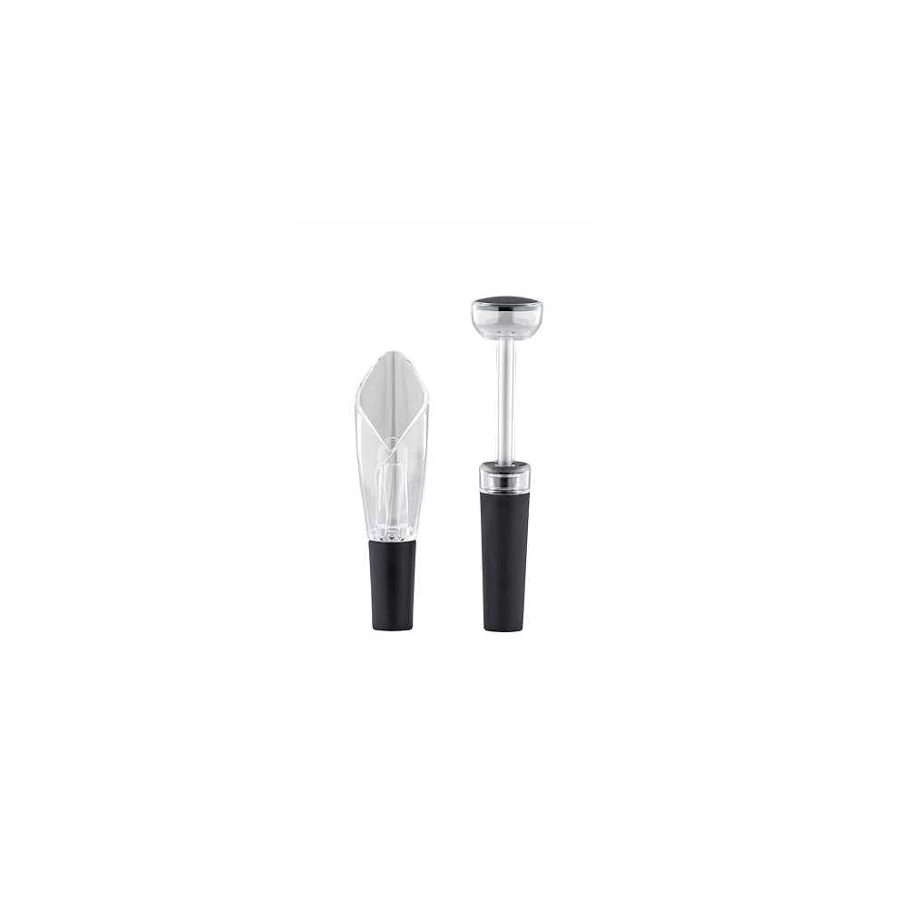 Wine Aerator Pourer and Wine Bottle Stopper Set, Includes Tulip Wine Aerator Pourer, Wine Bottle Stopper, Premium Quality
